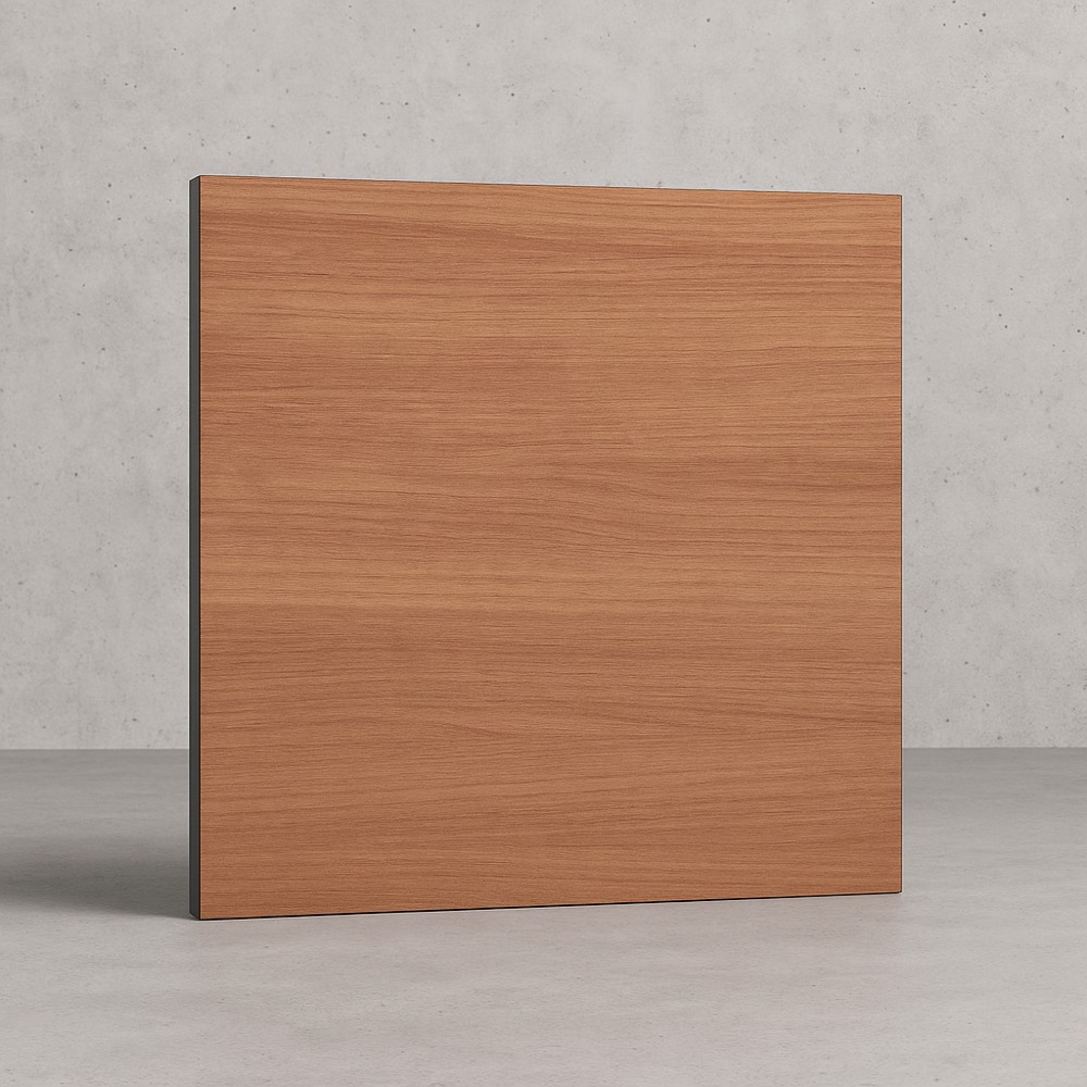 Panel Morphix individual con acabado de madera